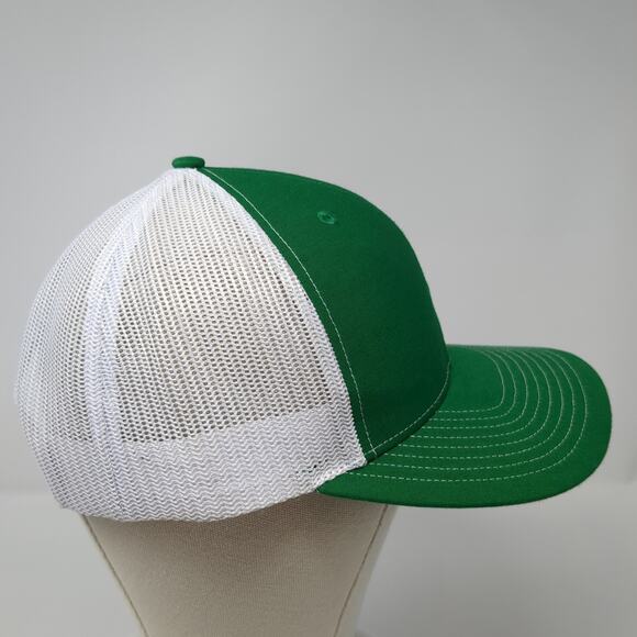 Wood River Ranch Beef Snapback Trucker Hat Green One Size Adjustable Richardson - Picture 5 of 10